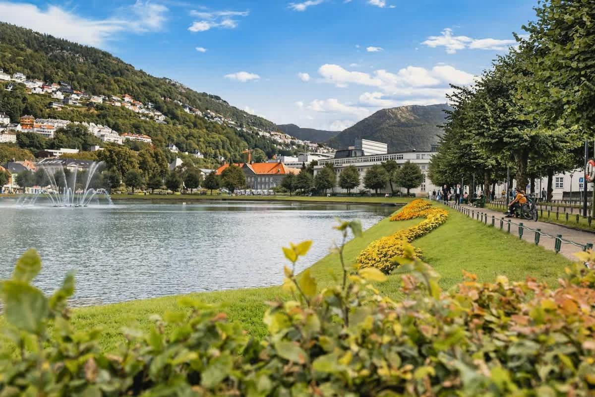 Dinbnb Homes I #1 Bnb In Bergen I Jacuzzi & Parking & Location Eksteriør billede